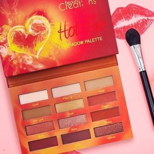 "Hot Fire" Eyeshadow Palette Beauty Creations Face Makeup Shades Cosmetics New